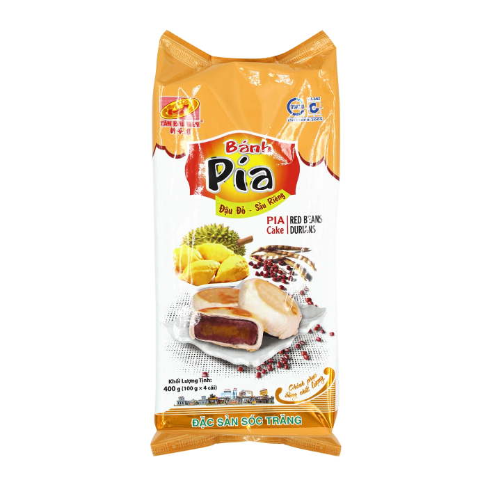 Köp Tan Hue Vien Pia Cake Durian And Red Bean 400g Hos Coopers Candy 6647