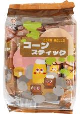 Tokimeki Corn Rolls Chocolate 98g Coopers Candy