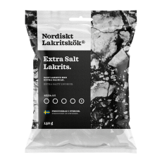 Nordiskt Lakritskök - Extra Salt Lakrits 150g Coopers Candy