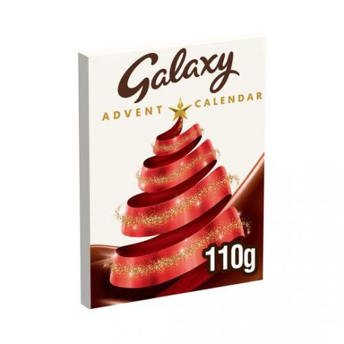 Köp Galaxy Advent Calendar 110g hos Coopers Candy