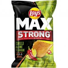 Lays MAX Strong Chilli & Lime Chips 150g Coopers Candy