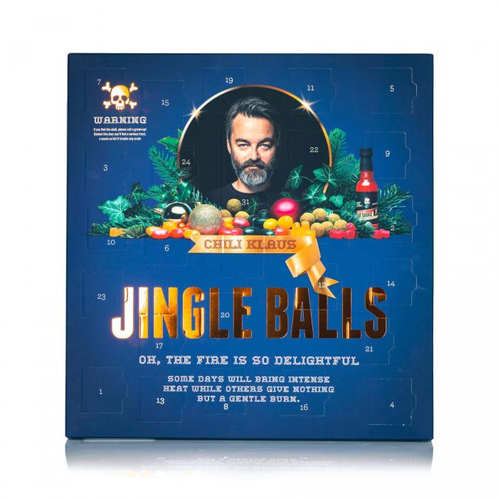 Köp Chili Klaus Jingle Balls Adventskalender 2021 hos Coopers Candy