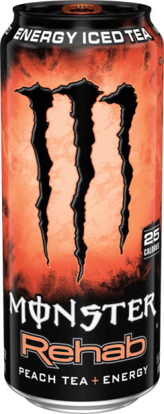 Köp Monster Rehab Peach 473ml Hos Coopers Candy