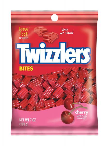 Köp Twizzlers Cherry Bites 198g Hos Coopers Candy