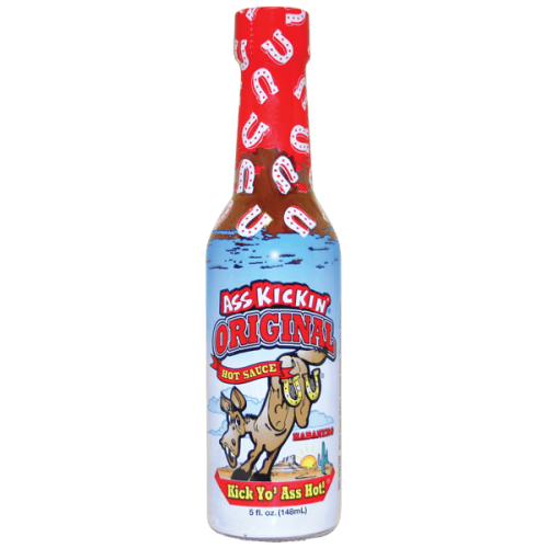 Köp Ass Kickin Hot Sauce Original 148ml hos Coopers Candy