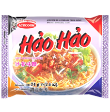 Hao Hao Instant Noodles Saté Onion Flavour 74g Coopers Candy