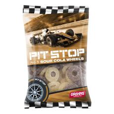 Pit Stop Sour Cola Wheels 100g Coopers Candy