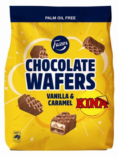 Fazer Chocolate Wafers Kina 175g Coopers Candy