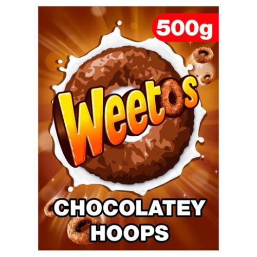 Weetos Chocolatey Hoops 420g Coopers Candy