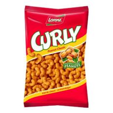 Lorenz Jordnötsbågar Curly Classic 120g Coopers Candy