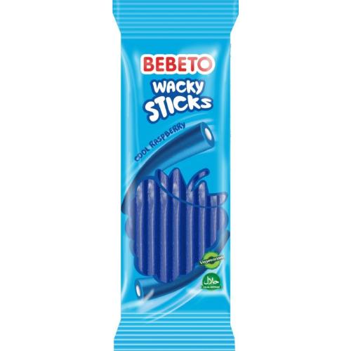 Bebeto Wacky Sticks - Cool Raspberry 180g Coopers Candy