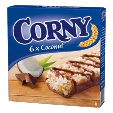 Corny Kokos Choklad 6x25g Coopers Candy