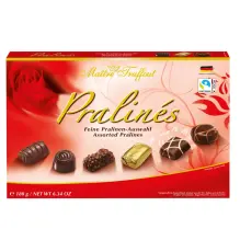 Maitre Truffout Praliner Röd 180g Coopers Candy