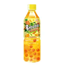 Bobaba Bubble Tea Drink - Pineapple & Mango 500ml Coopers Candy