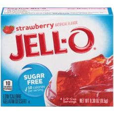 Jello Sugar Free Strawberry 8.5g Coopers Candy