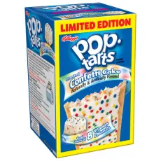 Kelloggs Pop-Tarts Frosted Confetti Cupcake 384g Coopers Candy