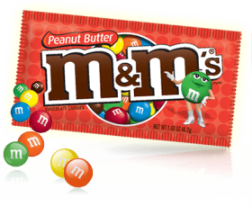 M&Ms Peanut Butter 46g Coopers Candy