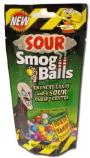 Toxic Waste Sour Smog Balls 85g Coopers Candy