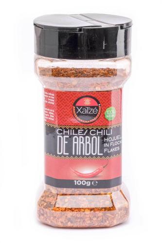 Xatze Chili De Arbol Flakes 85g Coopers Candy