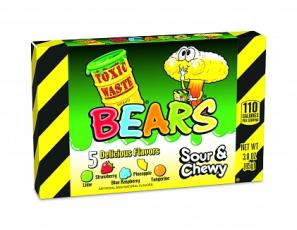 Toxic Waste Sour & Chewy Bears 85g Coopers Candy