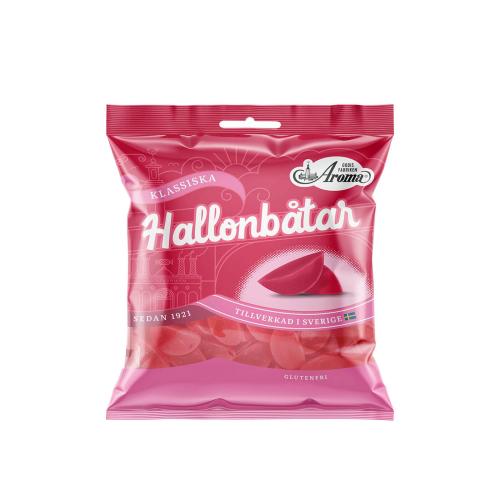 Aroma Hallonbåtar 125g Coopers Candy