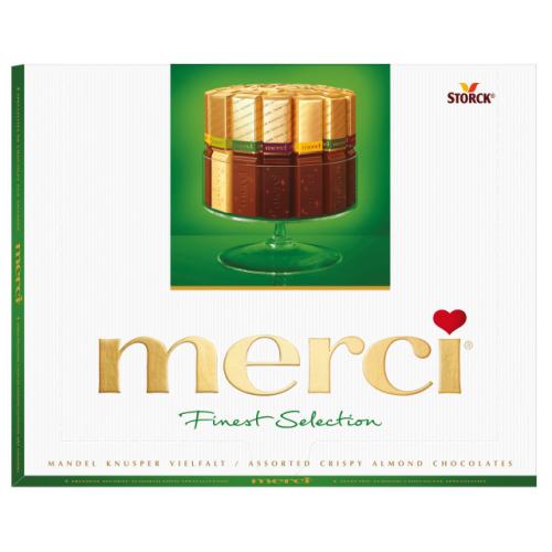 Merci Grön - Crispy Almond Variety 250g Coopers Candy