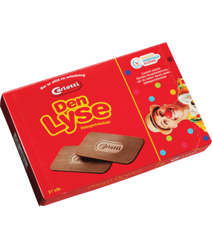 Carletti Påläggschoklad Ljus 73,5g Coopers Candy