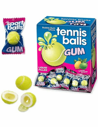 Fini Tennisballs Bubblegum 200st Coopers Candy