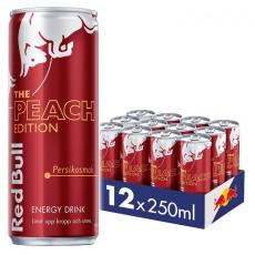 Red Bull Peach Edition 25cl x 12st (Helt flak) Coopers Candy