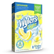 Wylers Light Singles To Go 8-pack - Lemonade Coopers Candy