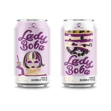 Lady Boba Bubble Tea Taro 315ml Coopers Candy