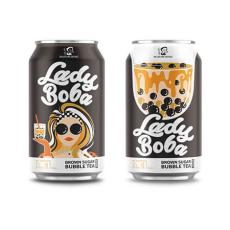 Lady Boba Bubble Tea Brown Sugar 315ml Coopers Candy