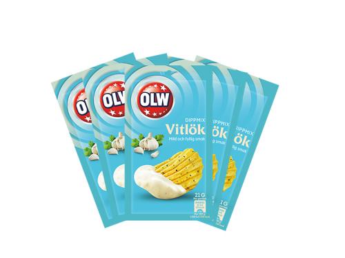 OLW Dipmix Vitlök 21g x 5st Coopers Candy