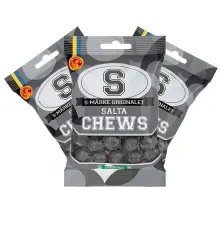 S-Märke Chews Salta 70g x 3st Coopers Candy