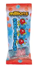 Millions Squishies Strawberry & Bubblegum 150g(BF:2024-09-30) Coopers Candy