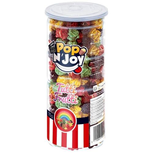 Pop N Joy Popcorn Tutti-Frutti 170g Coopers Candy