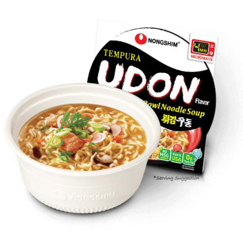 Nongshim Tempura Udon Big Bowl 111g Coopers Candy