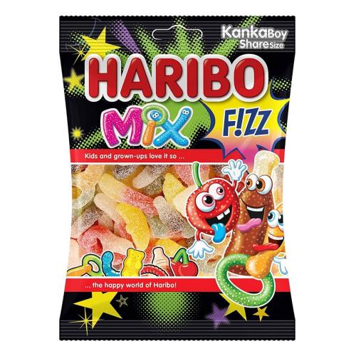 Haribo Fizz Mix 70g Coopers Candy