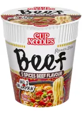 Nissin Cup Noodles 5 Spice Beef Flavour 64g Coopers Candy