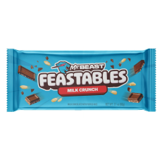 MrBeast Feastables Milk Chocolate Crunch Bar 60g Coopers Candy