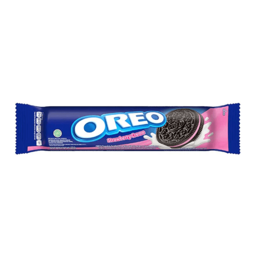 Oreo Strawberry Creme Rulle 119.6g Coopers Candy