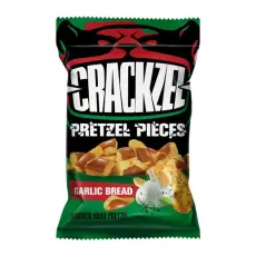 Crackzel Pretzel Pieces Garlic Bread 85g (BF: 2025-01-11) Coopers Candy