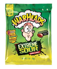 Warheads Extreme Sour Hard Candy 28g Coopers Candy