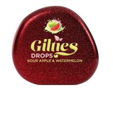 Gilties Drops Sour Apple Watermelon 90g Coopers Candy