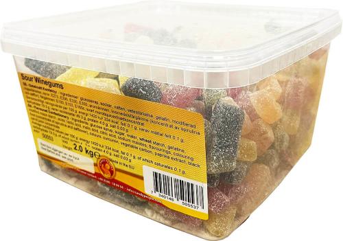 Vingummin Sura 2kg Coopers Candy