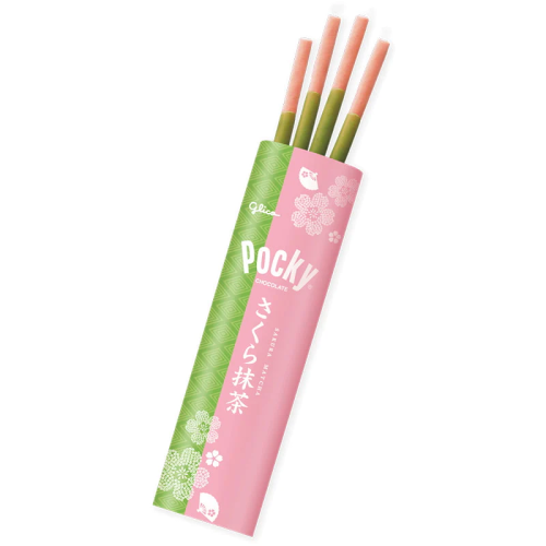 Pocky Sakura Matcha 8-Pack 101.6g Coopers Candy