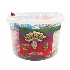 Warheads Super Sour Bubblegum Pops 19g x 100st Coopers Candy