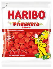 Haribo Strawberries 100g Coopers Candy