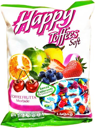 Happy Fruit Toffees Soft 1kg Coopers Candy