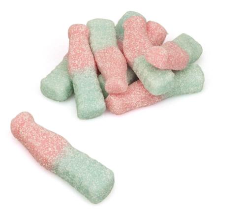 Frisia Sour Bubblegum Bottles 1.5kg Coopers Candy